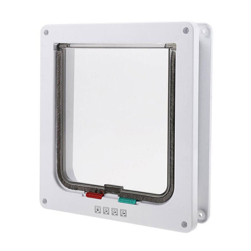 4-Way Safe Lockable Locking Pet Door