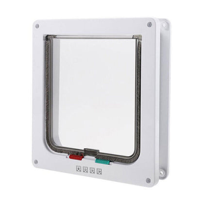 4-Way Safe Lockable Locking Pet Door