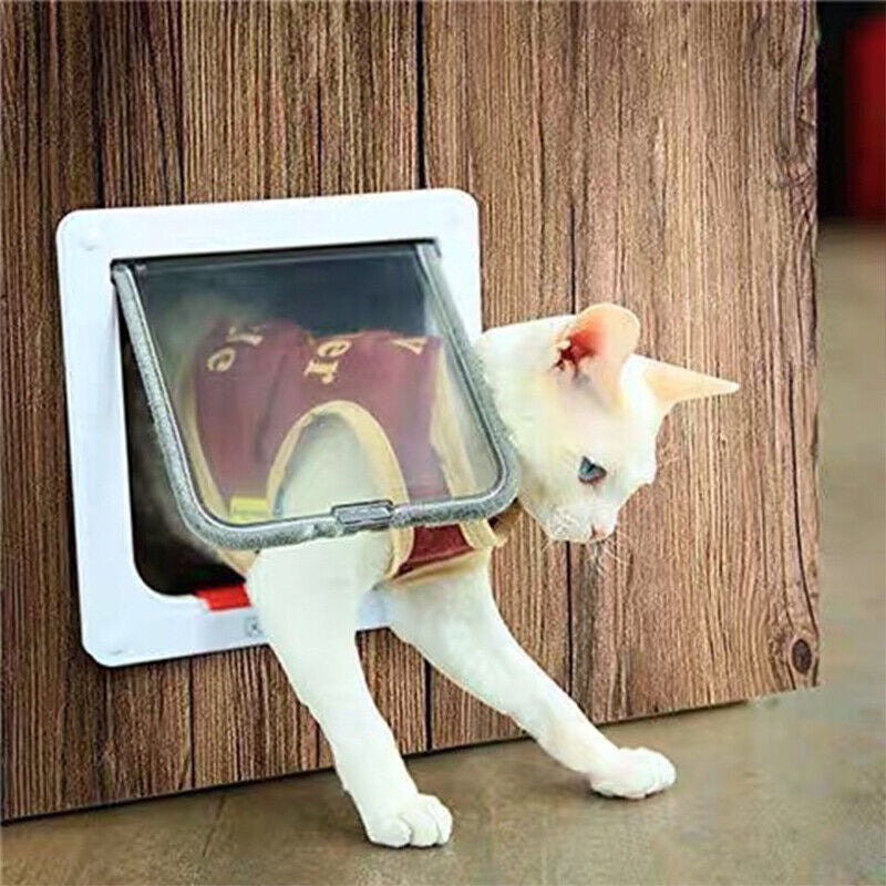 4-Way Safe Lockable Locking Pet Door