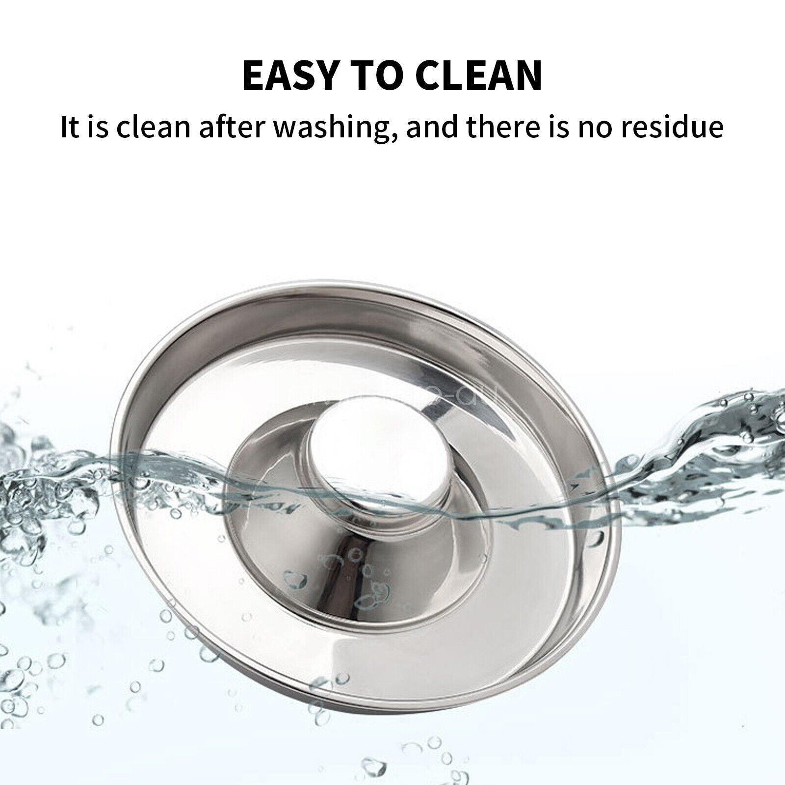 Stainless Dish Pet Feeder Bowl