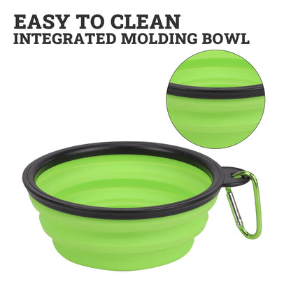 Portable Silicone Foldable Pet Bowl 