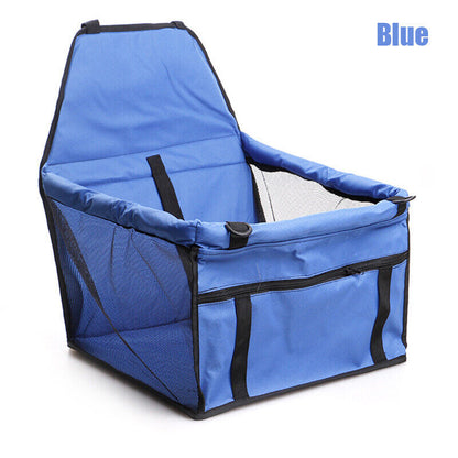 Pets Dog Cat Car Seat Belt Booster Travel Carrier Folding Bag for Dog Cat Puppy