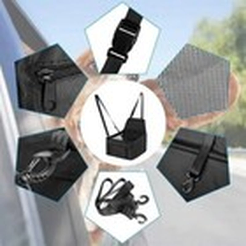 Pets Dog Cat Car Seat Belt Booster Travel Carrier Folding Bag for Dog Cat Puppy