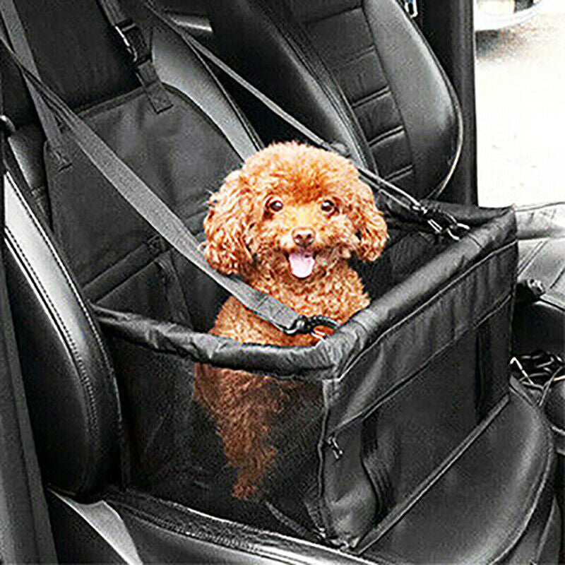 Pets Dog Cat Car Seat Belt Booster Travel Carrier Folding Bag for Dog Cat Puppy