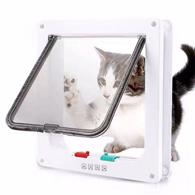 4-Way Safe Lockable Locking Pet Door