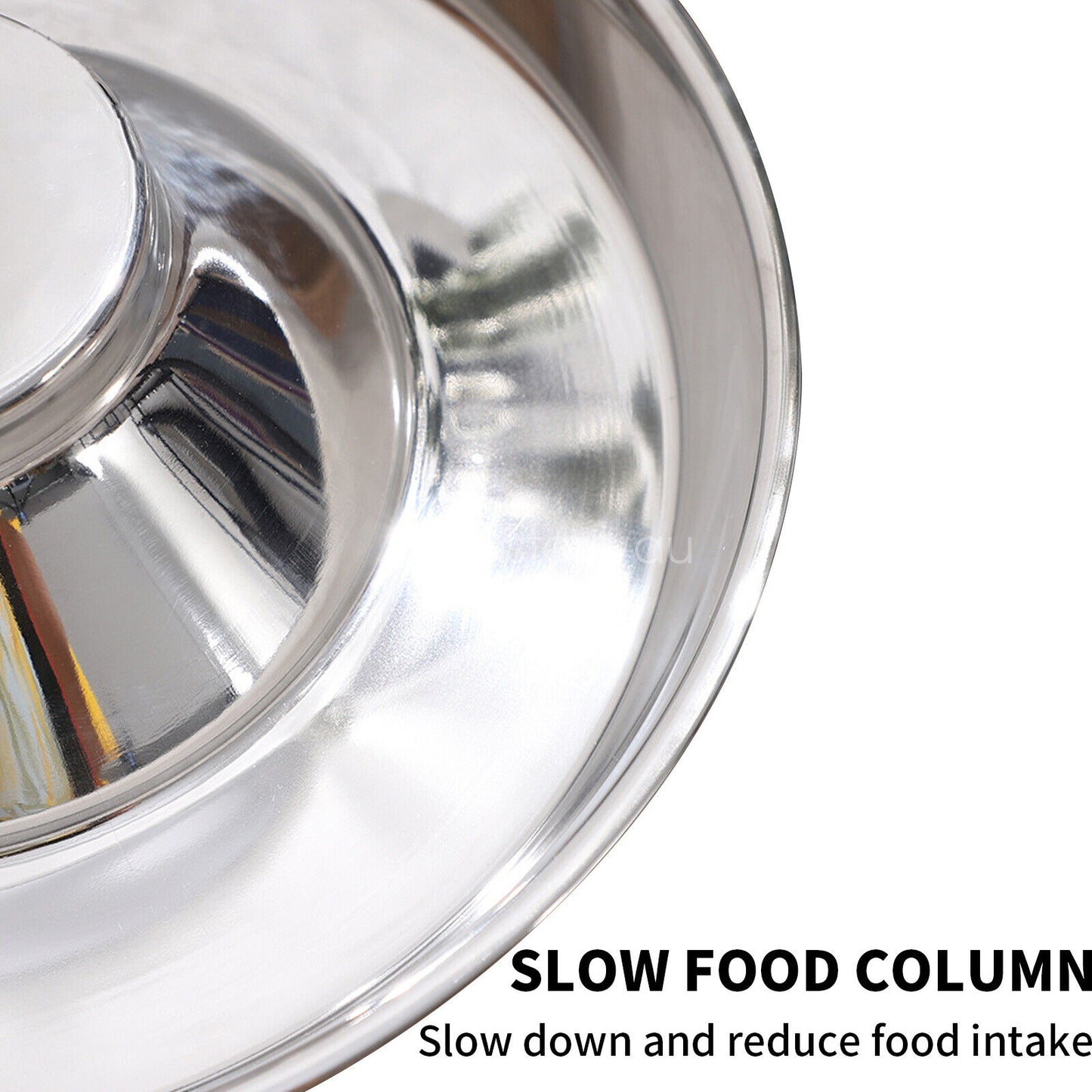 Stainless Dish Pet Feeder Bowl